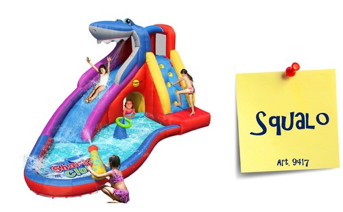 Scivolo squalo gonfiabile - squalo,