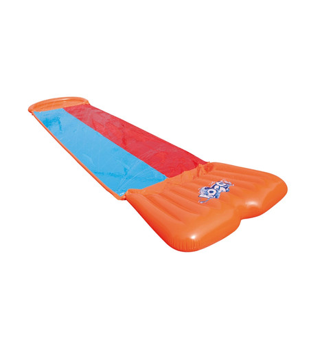 Scivolo gonfiabile doppio con - scivolo,