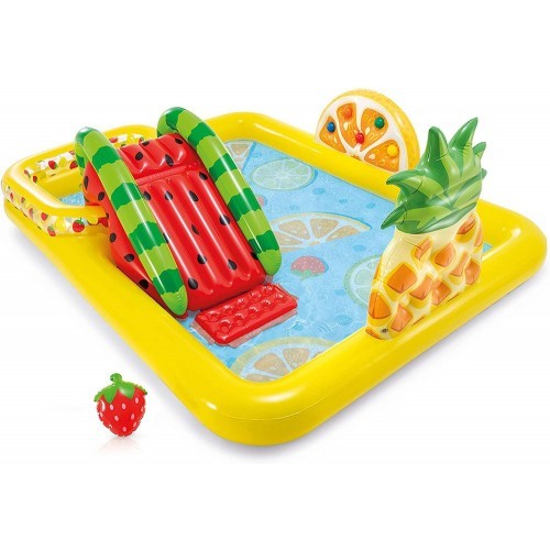 Piscina con scivolo - con, parco